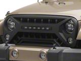 RedRock Armor Grille with LED Off-Road Lighting (07-18 Jeep Wrangler JK)