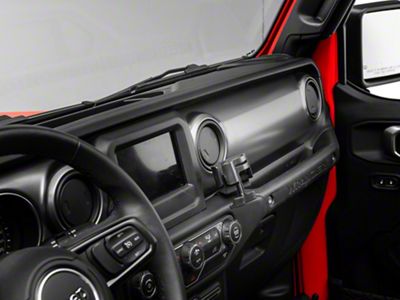 RedRock Armrest Mounted Cup Holder; Passenger Side (18-25 Jeep Wrangler JL)