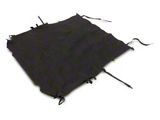 RedRock Extended Bikini Top; Black Diamond (07-10 Jeep Wrangler JK 2-Door)