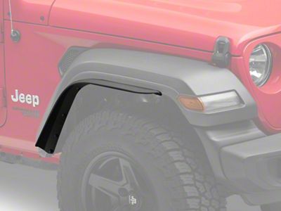 RedRock Fender Flare Extensions (18-25 Jeep Wrangler JL, Excluding Rubicon)