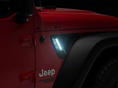 RedRock Fender Vent Lights (18-25 Jeep Wrangler JL)