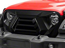 RedRock Goliath Grille with LED DRL and Turn Signals (18-25 Jeep Wrangler JL w/o TrailCam)