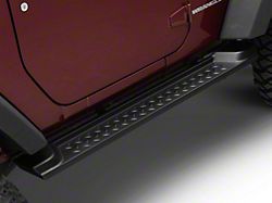 RedRock Heavy Duty Steel OE Style Side Steps (07-18 Jeep Wrangler JK 2-Door)