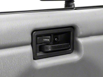 RedRock Interior Door Handle; Driver Side (87-06 Jeep Wrangler YJ & TJ)