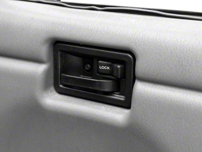 RedRock Interior Door Handle; Passenger Side (87-06 Jeep Wrangler YJ & TJ)