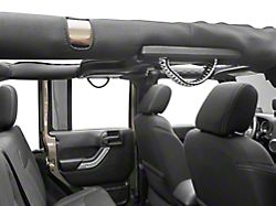 RedRock Paracord 3-in-1 Grab Handles; White (07-18 Jeep Wrangler JK)