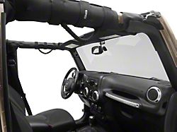 RedRock Paracord Grab Handles; Black (87-25 Jeep Wrangler YJ, TJ, JK & JL)