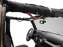 RedRock Paracord Grab Handles; Orange (87-25 Jeep Wrangler YJ, TJ, JK & JL)