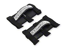 RedRock Paracord Grab Handles; White (87-25 Jeep Wrangler YJ, TJ, JK & JL)