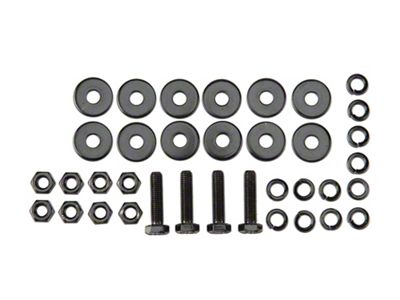 RedRock Replacement Bumper Hardware Kit for J104444 Only (07-18 Jeep Wrangler JK)