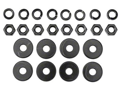 RedRock Replacement Bumper Hardware Kit for J104447 Only (07-18 Jeep Wrangler JK)