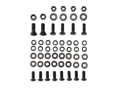 RedRock Replacement Bumper Hardware Kit for J104448 Only (07-18 Jeep Wrangler JK)