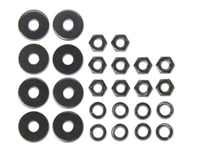 RedRock Replacement Bumper Hardware Kit for J104449 Only (07-18 Jeep Wrangler JK)