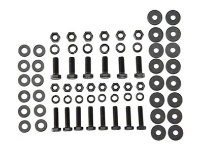 RedRock Replacement Bumper Hardware Kit for J104455 Only (07-18 Jeep Wrangler JK)