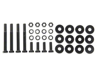 RedRock Replacement Bumper Hardware Kit for J104457 Only (07-18 Jeep Wrangler JK)