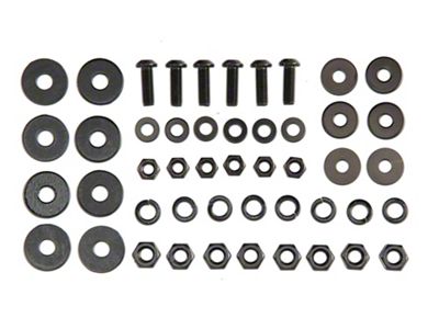 RedRock Replacement Bumper Hardware Kit for J116311 Only (07-18 Jeep Wrangler JK)
