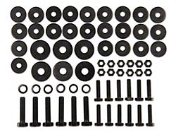 RedRock Replacement Side Armor Hardware Kit for J125457-JL Only (18-25 Jeep Wrangler JL 4-Door)