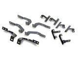 RedRock Replacement Side Step Bar Hardware Kit for J122287-JL Only (18-25 Jeep Wrangler JL 4-Door)