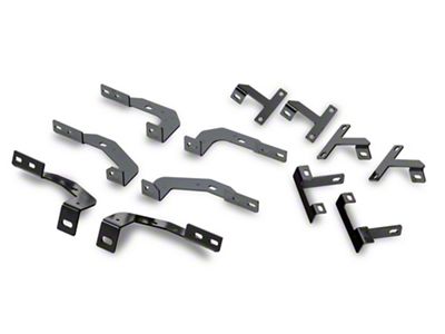 RedRock Replacement Side Step Bar Hardware Kit for J122287-JL Only (18-25 Jeep Wrangler JL 4-Door)