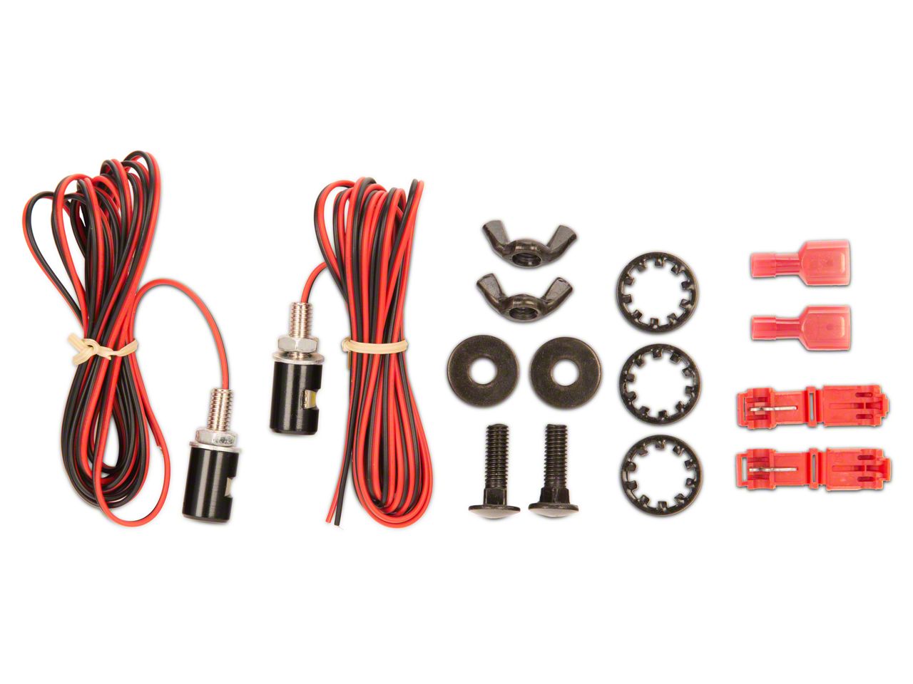 RedRock Jeep Wrangler Replacement Spare Tire License Plate Mount