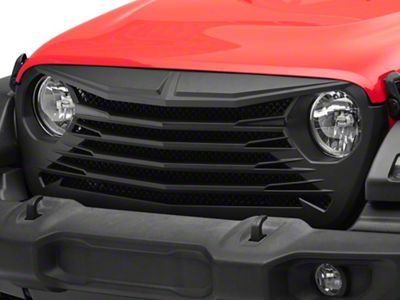 RedRock Tomahawk Grille with LED Lighting (18-25 Jeep Wrangler JL)