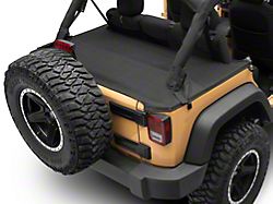 RedRock Tonneau Cover; Black Diamond (07-18 Jeep Wrangler JK 4-Door)