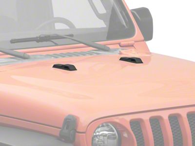 RedRock Windshield Hold Down Bracket Kit (18-25 Jeep Wrangler JL)