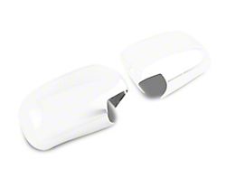 RedRock Full Mirror Covers; Chrome (05-10 Tacoma)