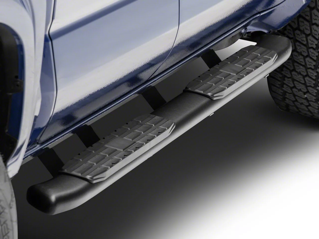 RedRock Tacoma PNC Side Step Bars; Black TT43626 (24-26
