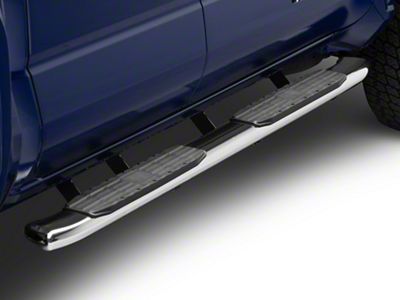 RedRock PNC Side Step Bars; Stainless Steel (24-25 Tacoma Double Cab)