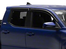 RedRock Rain Guards; Transparent (24-26 Tacoma)