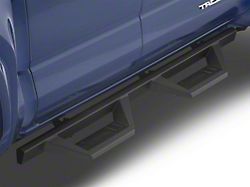RedRock TC2 Drop Step Running Boards; Textured Black (24-25 Tacoma Double Cab)
