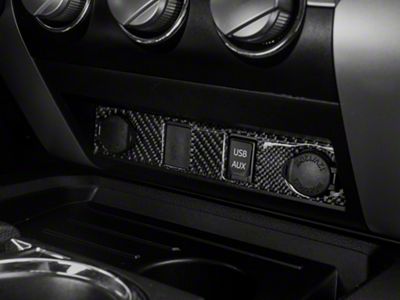 RedRock Accessory Panel Trim; Carbon Fiber (14-21 Tundra)