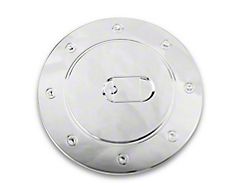RedRock Fuel Door Cover; Chrome (07-14 Tundra)