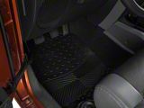 RedRock All-Weather Floor Mat Set with One-Piece Rear Mat; Black (20-25 Jeep Gladiator JT)