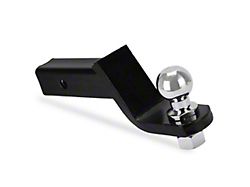 RedRock 2-Inch Receiver Hitch Ball Mount with 2-Inch Ball; 2-Inch Drop (Universal; Some Adaptation May Be Required)