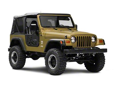 RedRock Old Glory Doors with Mirrors (97-06 Jeep Wrangler TJ)