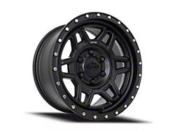 Reika R40 Trooper Satin Black 5-Lug Wheel; 17x8.5; 0mm Offset (07-13 Tundra)