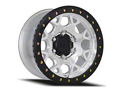 Reika R45 Marauder Beadlock Machined with Black E-Coated Ring 6-Lug Wheel; 17x9; -12mm Offset (16-23 Tacoma)