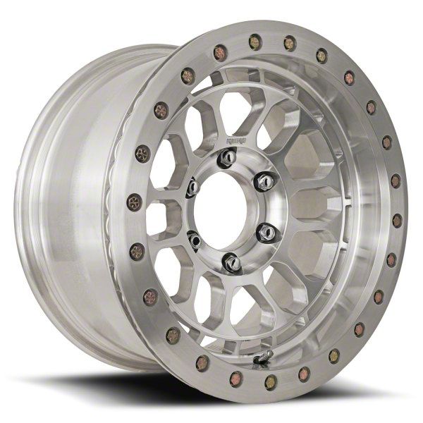 Reika Toyota 4-Runner R35B Rambler Beadlock Machined 6-Lug Wheel; 17x9 ...