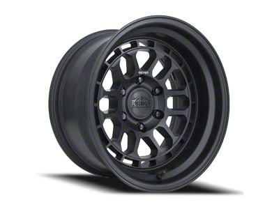 Reika R35 Rambler Satin Black Wheel; 17x9; -38mm Offset (07-18 Jeep Wrangler JK)
