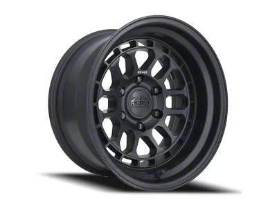 Reika R35 Rambler Satin Black Wheel; 17x9; -38mm Offset (18-25 Jeep Wrangler JL)