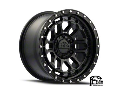 Reika R35 Rambler Satin Black 6-Lug Wheel; 17x8.5; 0mm Offset (16-23 Tacoma)