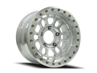 Reika R35 Rambler Beadlock Machined 5-Lug Wheel; 17x9; -12mm Offset (14-21 Tundra)