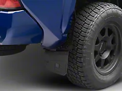 6-Inch X-Merica Offset Mud Flaps; Front or Rear; Black (Universal; Some Adaptation May Be Required)