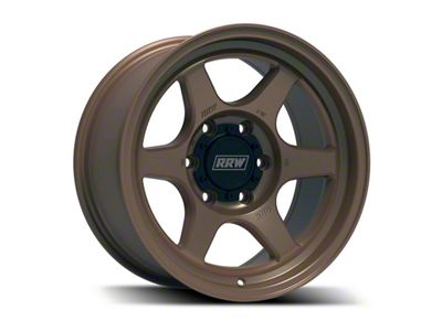 Relations Race Wheels RR2-S Matte Bronze 6-Lug Wheel; 17x8.5; -25mm Offset (05-15 Tacoma)