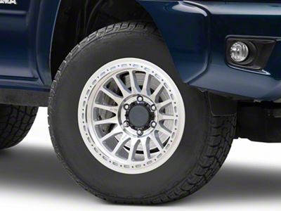 Relations Race Wheels RR7-H Flow Form Brushed Aluminum 6-Lug Wheel; 17x8.5; -25mm Offset (05-15 Tacoma)