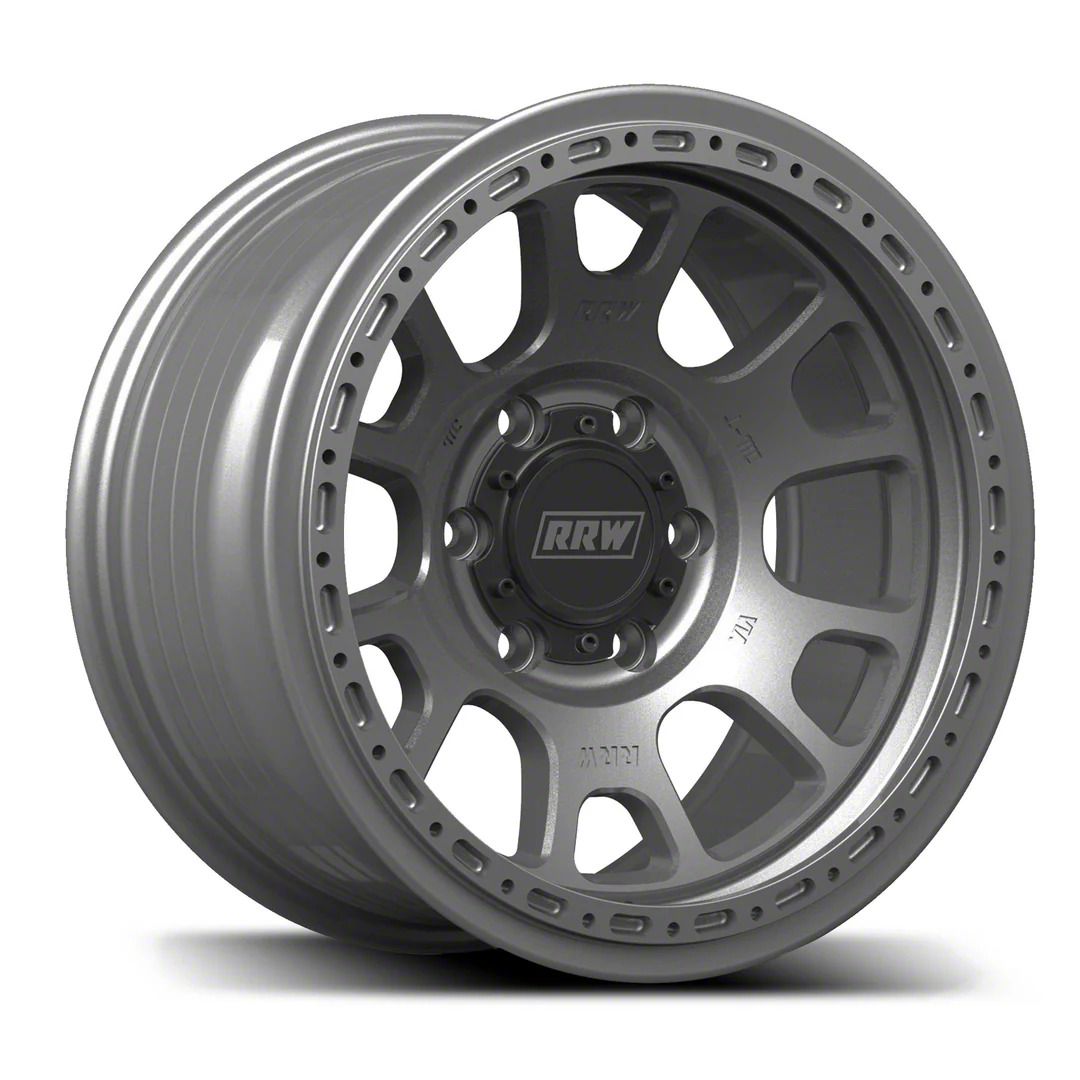 Relations Race Wheels Tacoma RR5-H Matte Gunmetal 6-Lug Wheel; 17x8.5 ...