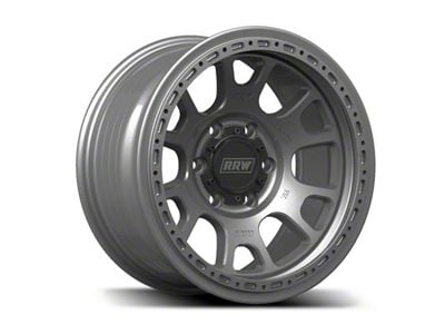 Relations Race Wheels RR5-H Matte Gunmetal 6-Lug Wheel; 17x8.5; 0mm Offset (16-23 Tacoma)