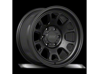 Relations Race Wheels RR5-S Matte Black 6-Lug Wheel; 17x8.5; -12mm Offset (16-23 Tacoma)